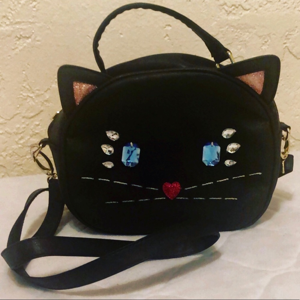 Betsy Johnson Cat Purse